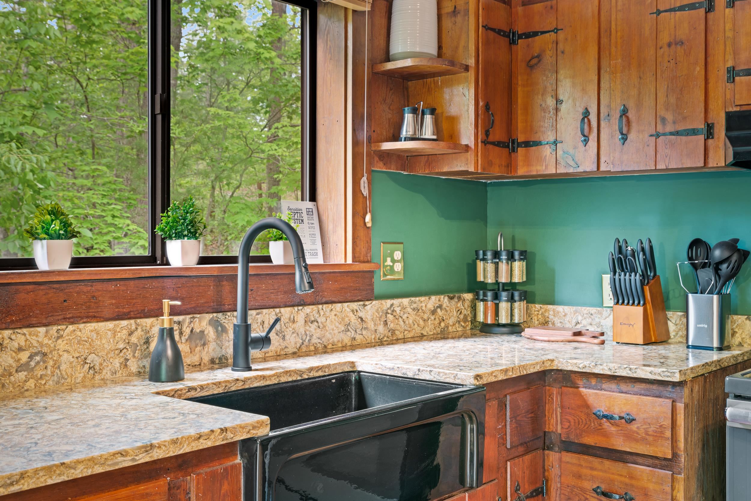 307 CC Road Madison, VA 22727 - Photo 15 of 26 a kitchen with a sink and a large window