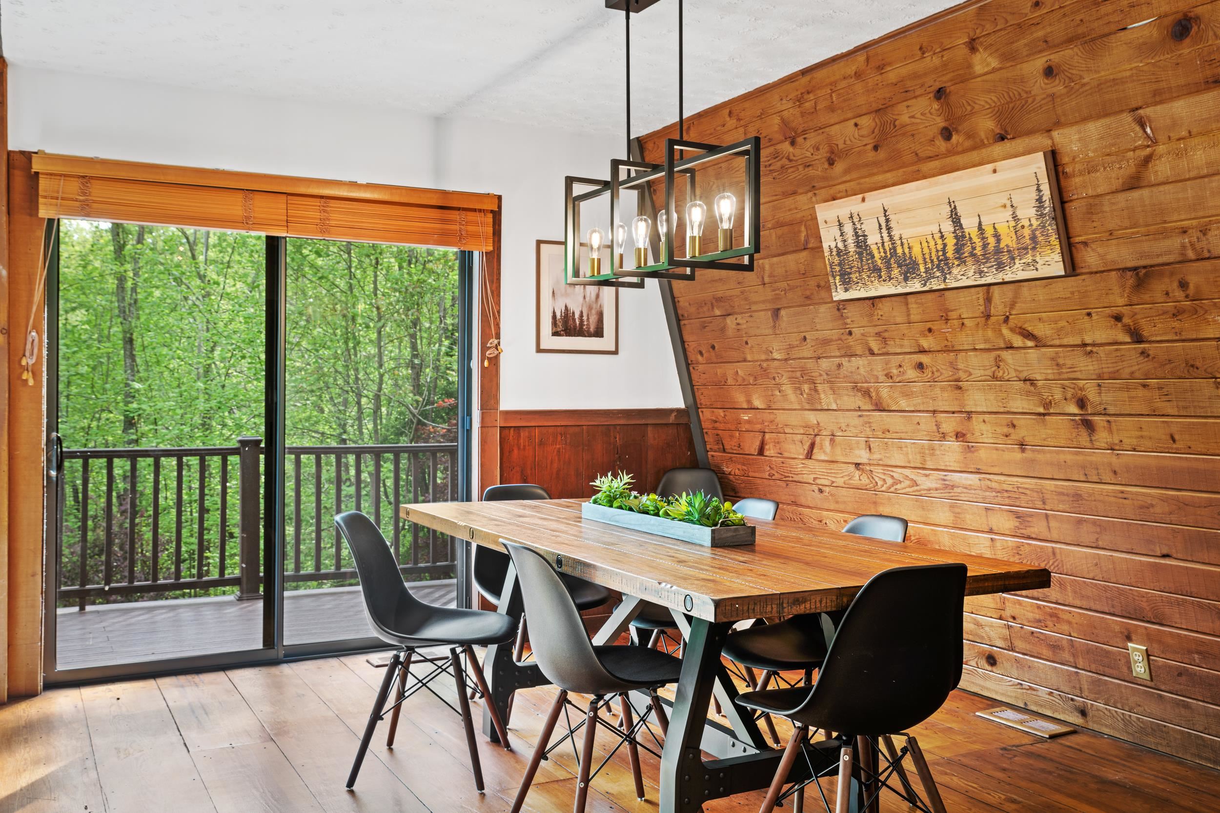 307 CC Road Madison, VA 22727 - Photo 8 of 26 a view of a dining room with furniture window and outside view