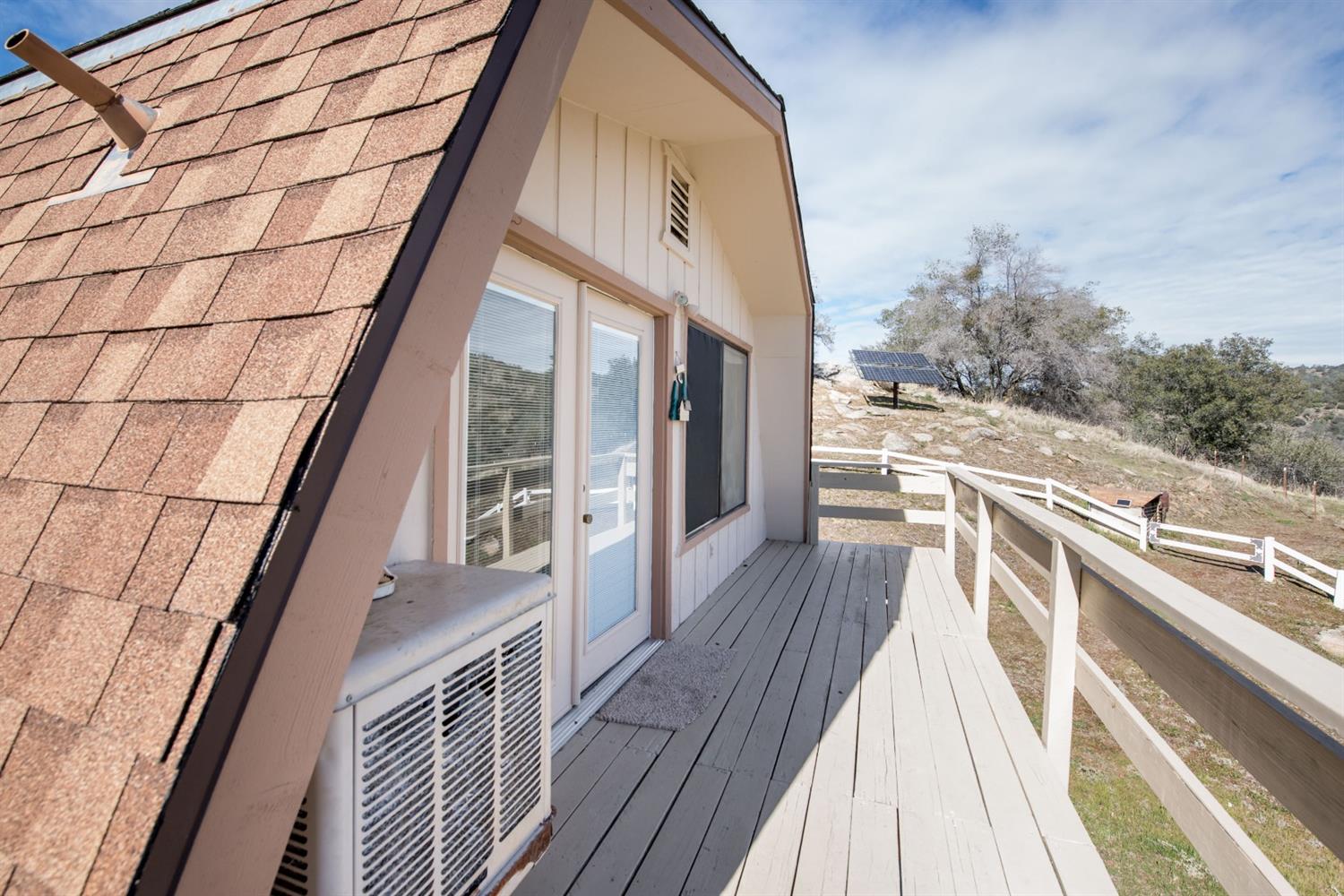50070 Butterfield Stage Road O'Neals, CA 93645 - Photo 47 of 55 Deck to cabin with owned solar