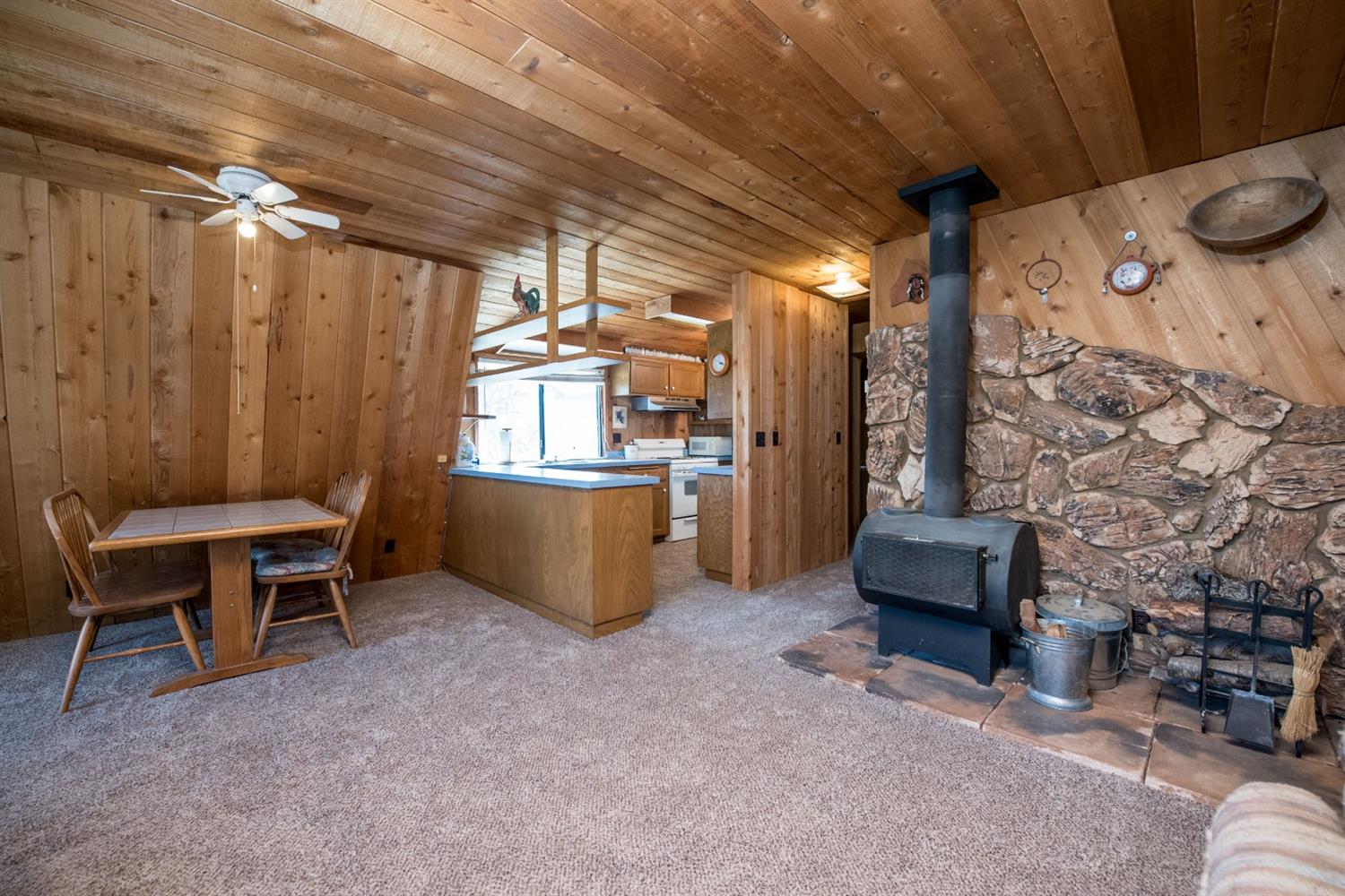 50070 Butterfield Stage Road O'Neals, CA 93645 - Photo 49 of 55 Love the knotty pine interior