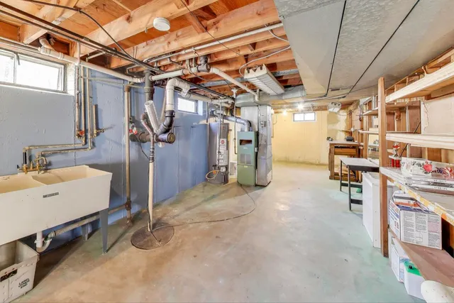 a view of a storage & utility room