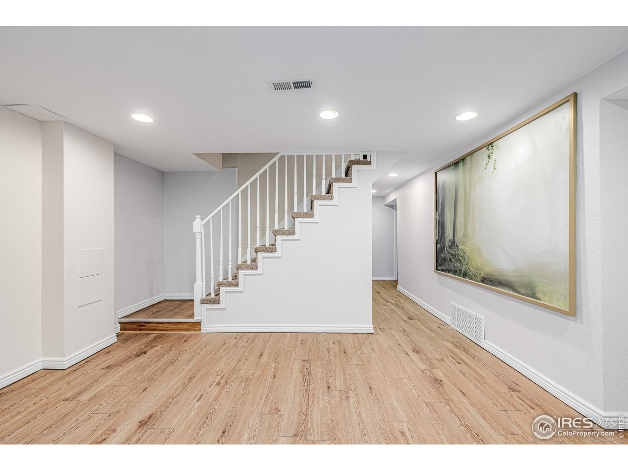 2675 Pontiac Street Denver, CO 80207 - Photo 31 of 50 a view of entryway with wooden floor