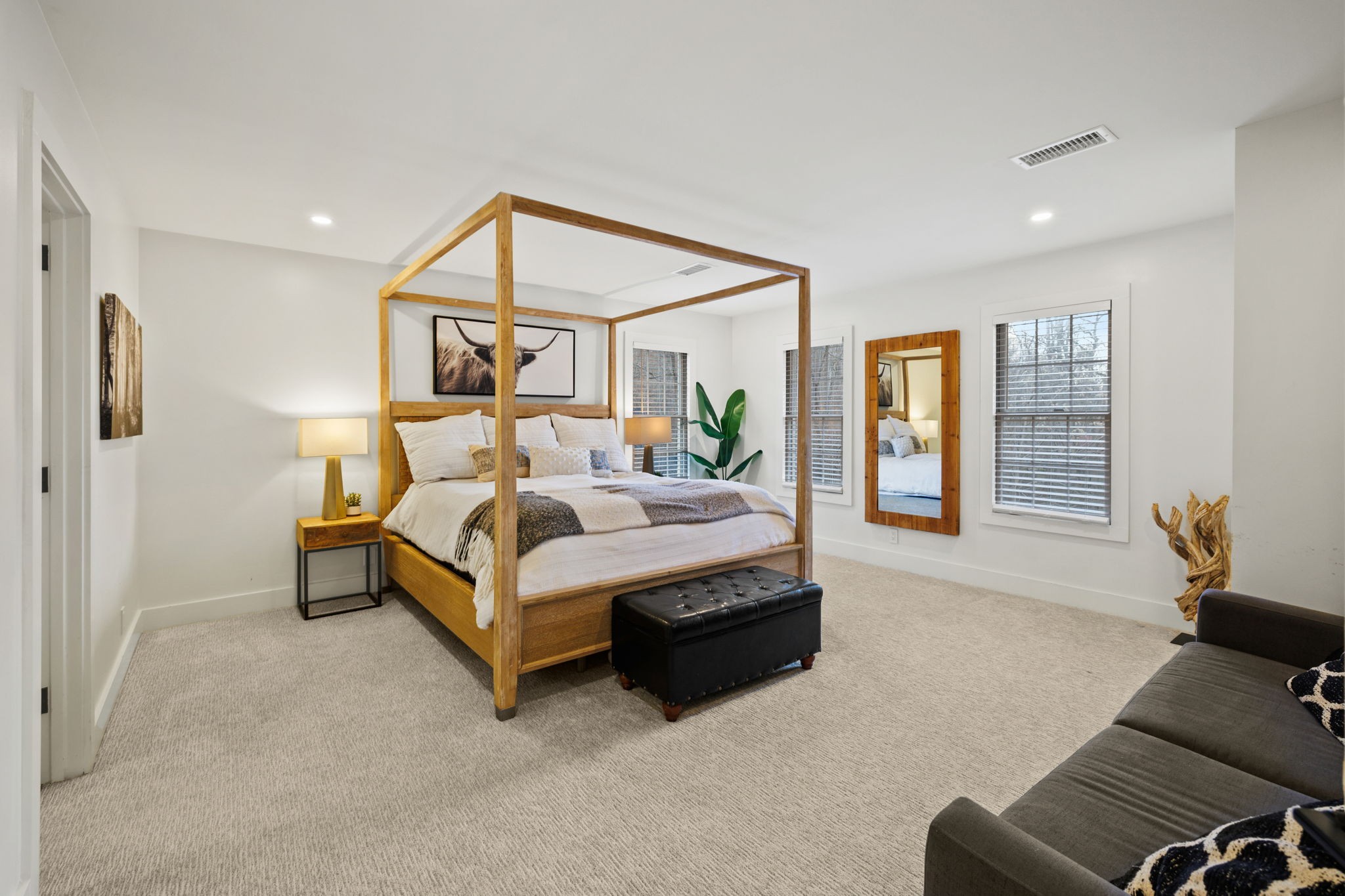 3945 New Highway 96 West Franklin, TN 37064 - Photo 45 of 69 a spacious bedroom with a bed and glass window