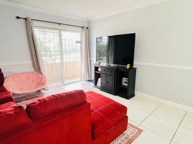 17530 Northwest 68th Avenue, Unit C2007 Hialeah, FL 33015 - Photo 9 of 18 a bedroom with a bed and glass windows