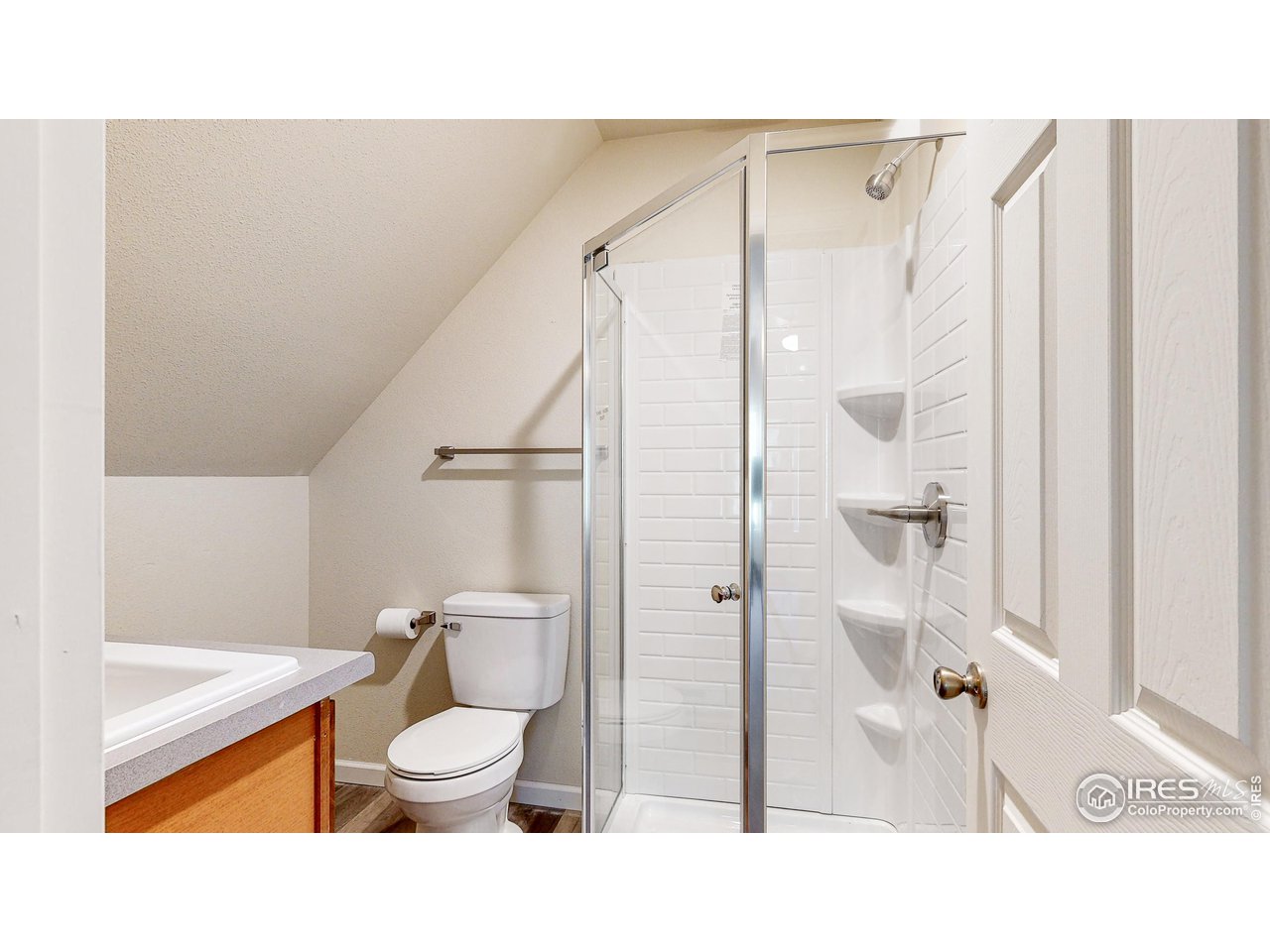80 Hot Spur Lane Drake, CO 80515 - Photo 25 of 40 a bathroom with a toilet and a shower