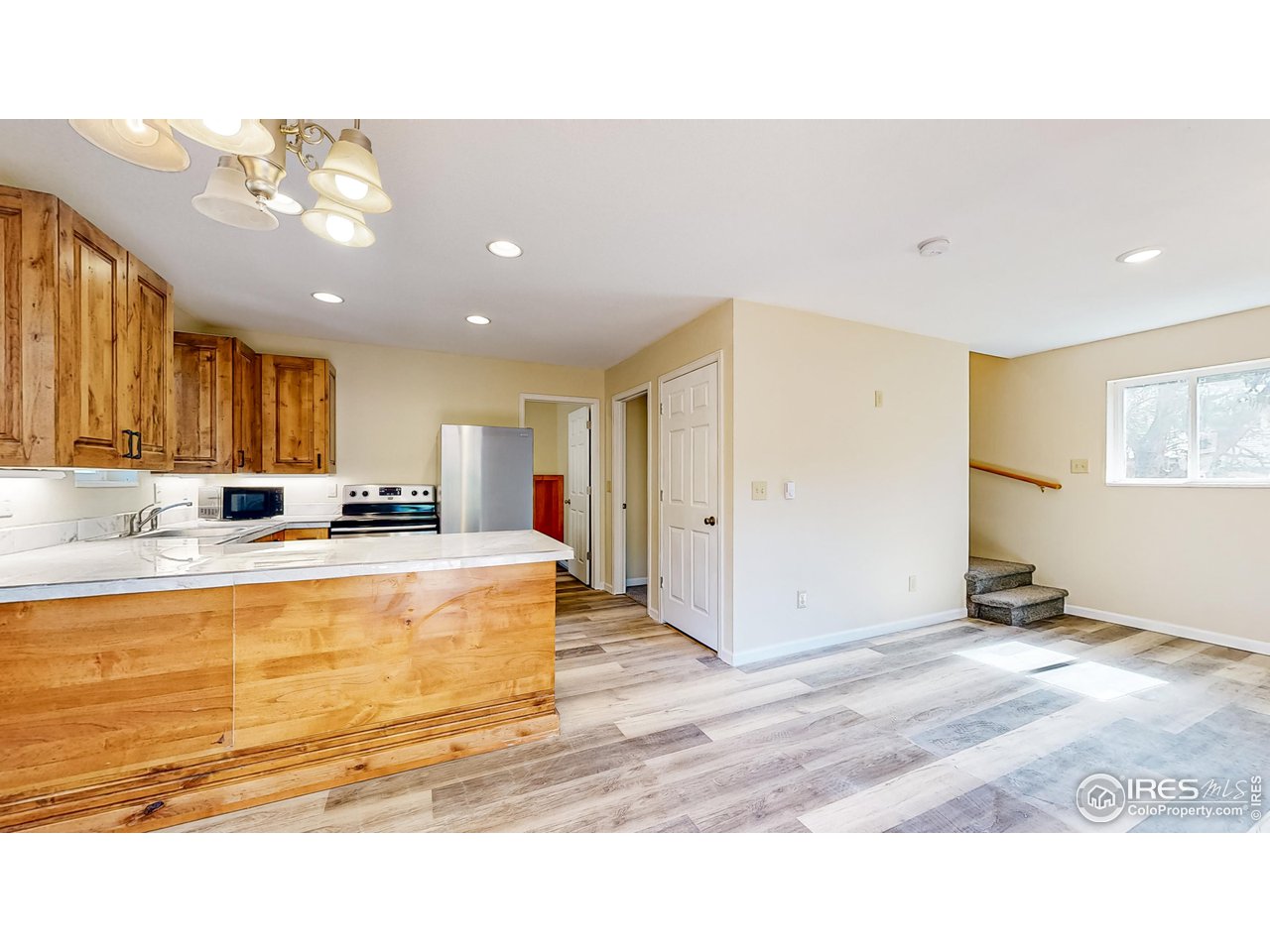 80 Hot Spur Lane Drake, CO 80515 - Photo 4 of 40 a view of a living room and kitchen
