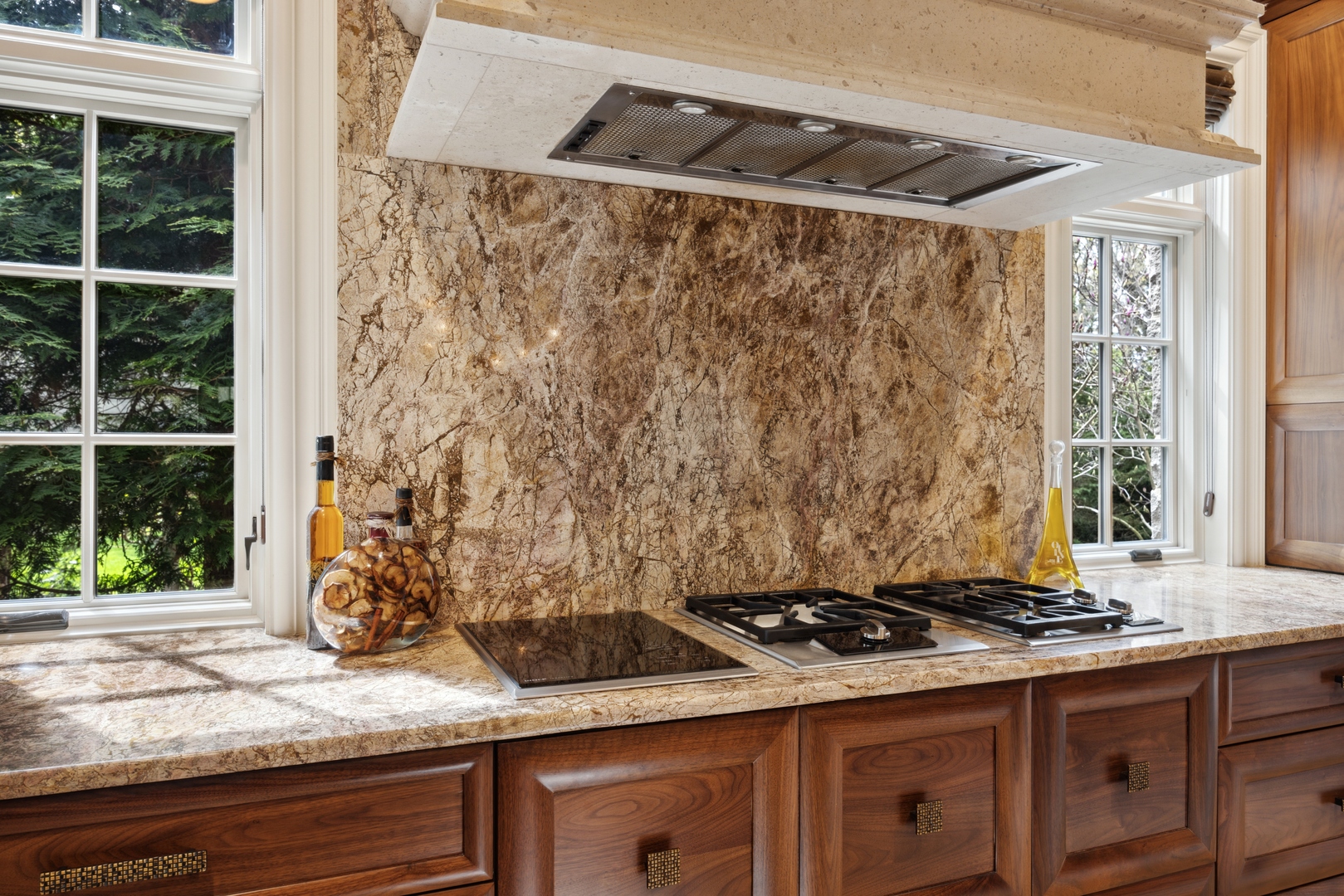106 Longmeadow Road Winnetka, IL 60093 - Photo 16 of 66 a view of a kitchen with granite countertop a sink and a window
