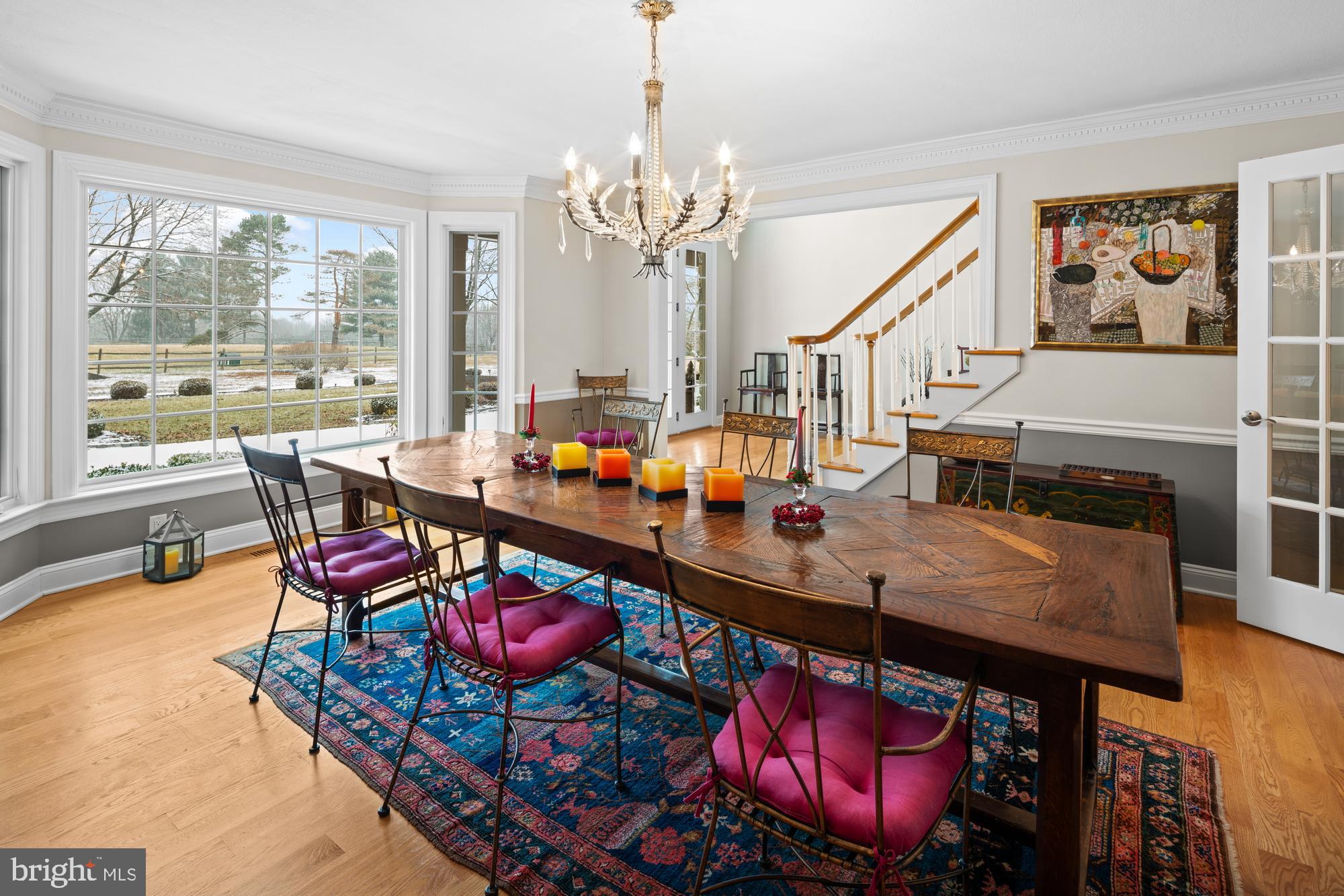 463 Federal City Road Pennington, NJ 08534 - Photo 16 of 47 Dining room looking into foyer.