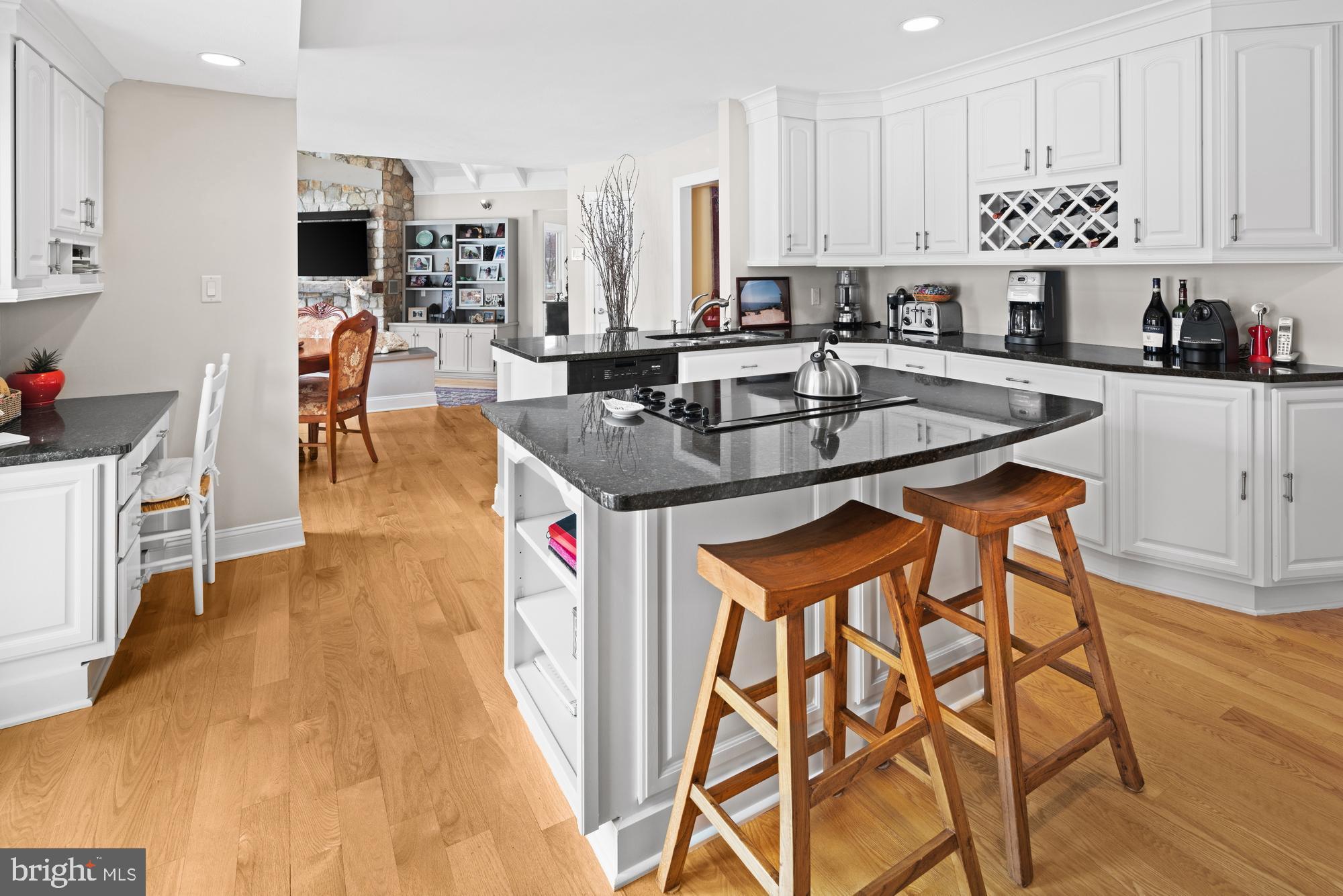 463 Federal City Road Pennington, NJ 08534 - Photo 21 of 47 Kitchen opens to breakfast room and family room.