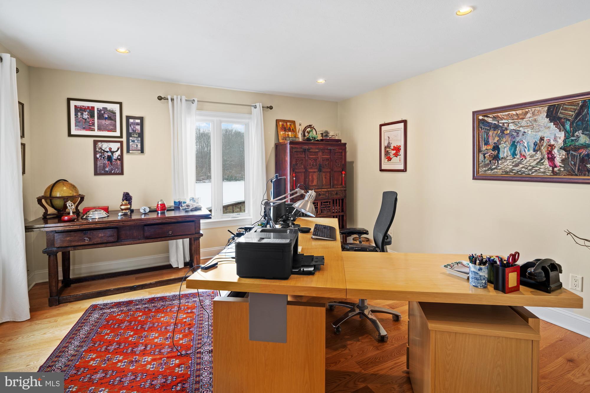 463 Federal City Road Pennington, NJ 08534 - Photo 28 of 47 Primary bedroom (first floor) study/office.