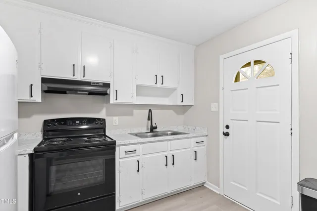 a backyard of a house