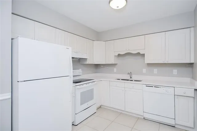 a white refrigerator freezer sitting inside of a kitchen