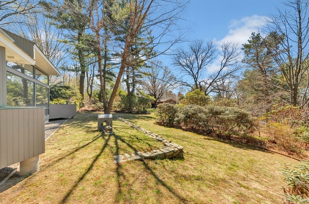 2 Field Road Lexington, MA 02421 - Photo 27 of 32 a view of yard along with trees