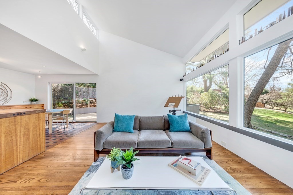 2 Field Road Lexington, MA 02421 - Photo 6 of 32 a living room with furniture and a window