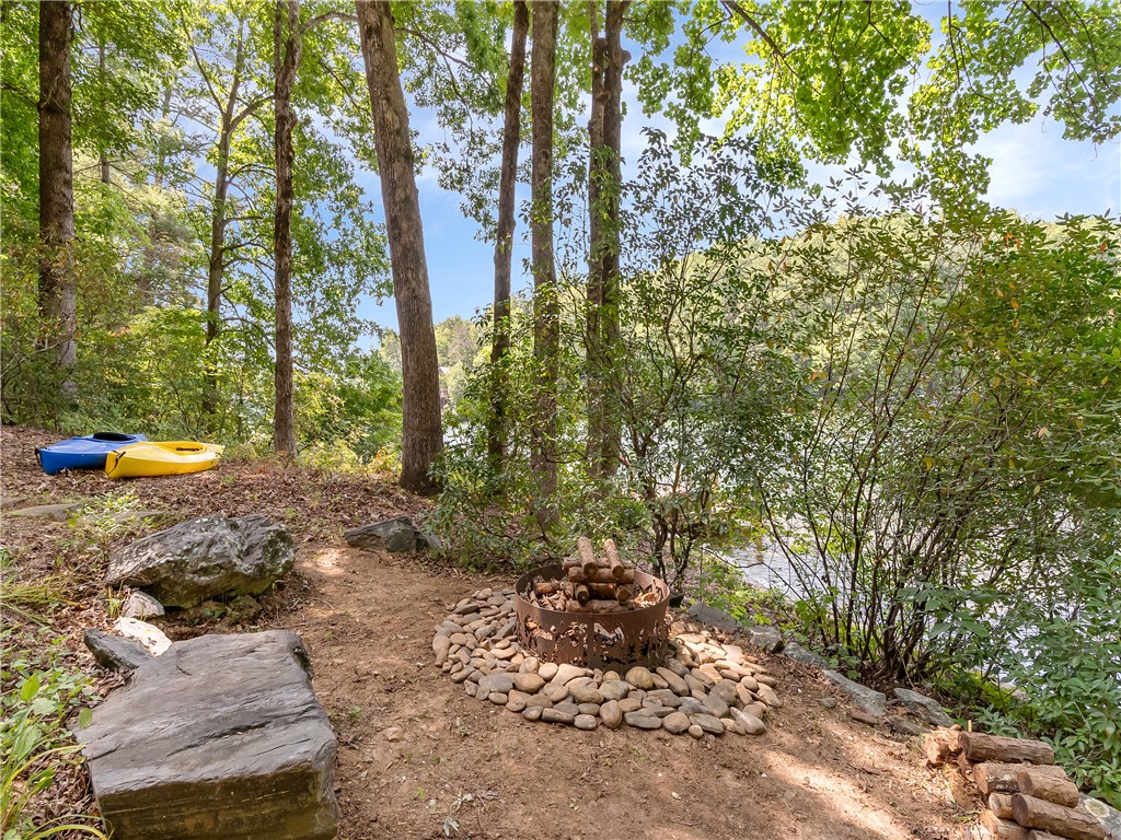 555 Chattooga Lake Road Mountain Rest, SC 29664 - Photo 24 of 45 Fire pit.
