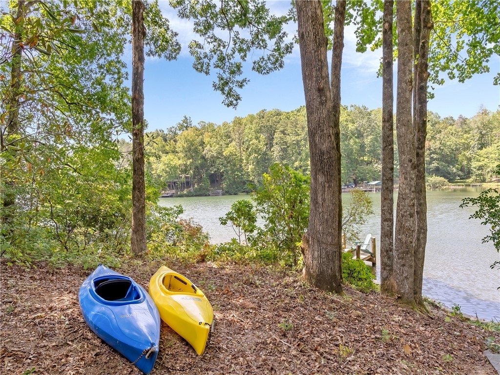 555 Chattooga Lake Road Mountain Rest, SC 29664 - Photo 27 of 45 Kayak storage next to lake.