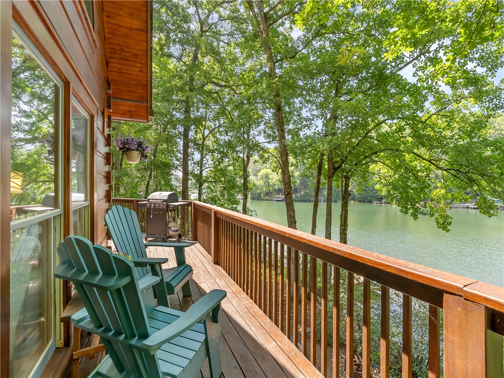555 Chattooga Lake Road Mountain Rest, SC 29664 - Photo 32 of 45 Patio space on primary level.