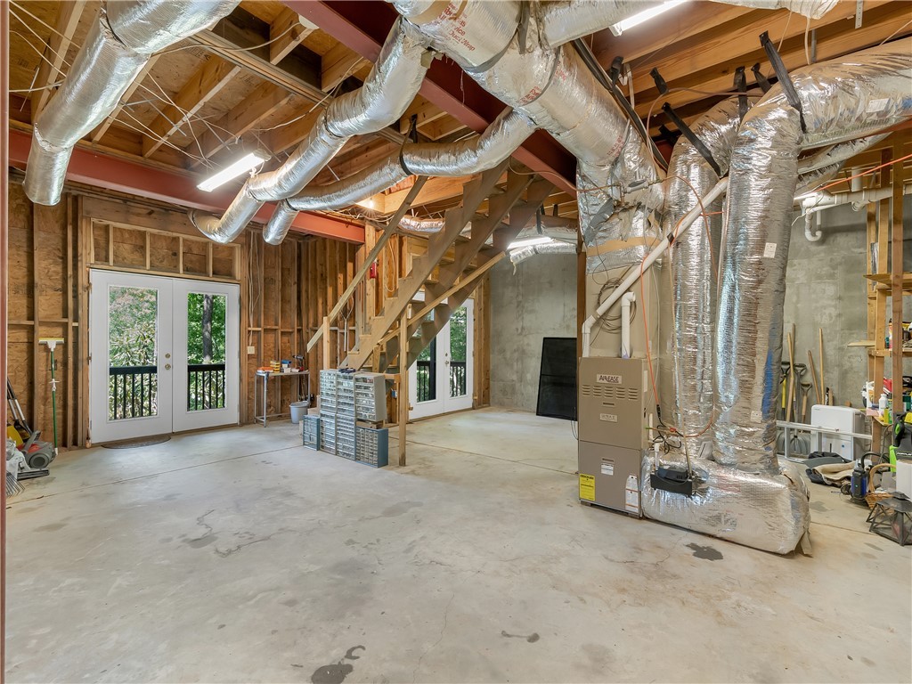 555 Chattooga Lake Road Mountain Rest, SC 29664 - Photo 39 of 45 Heated and cooled walkout basement