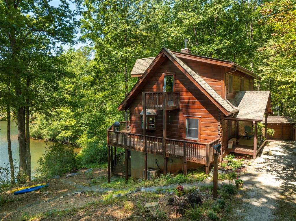 555 Chattooga Lake Road Mountain Rest, SC 29664 - Photo 40 of 45 left side of home