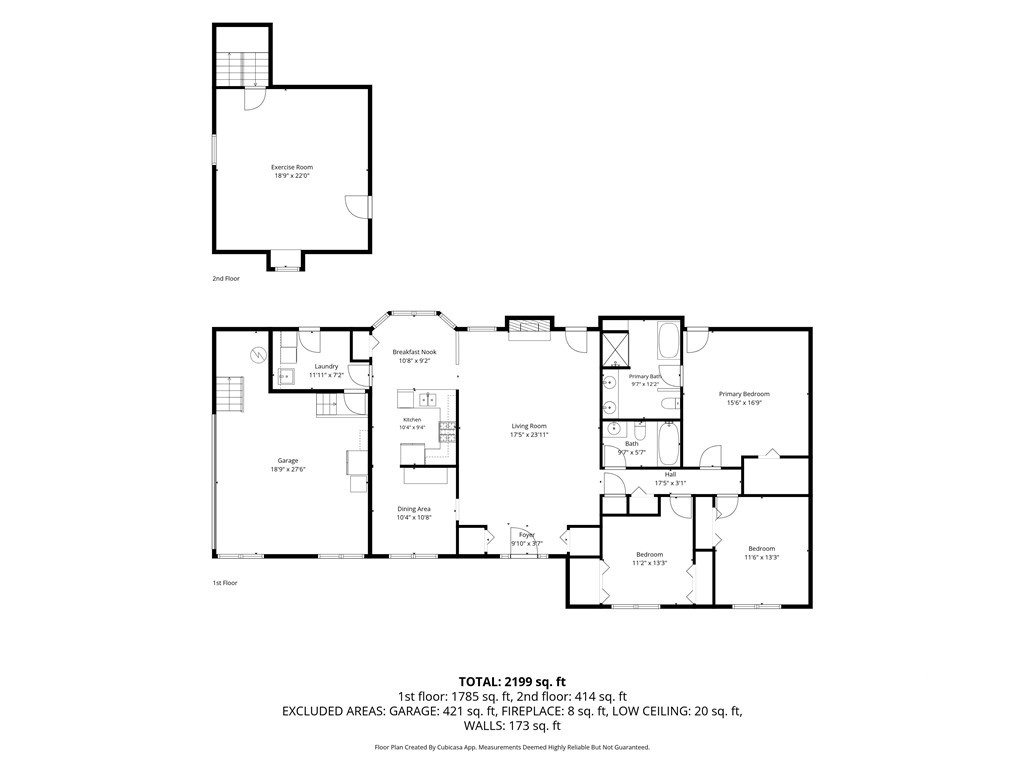 3 Rice Mill Drive Savannah, GA 31419 - Photo 37 of 37 Total cooled and heated floor plan at 3 Rice Mill Drive