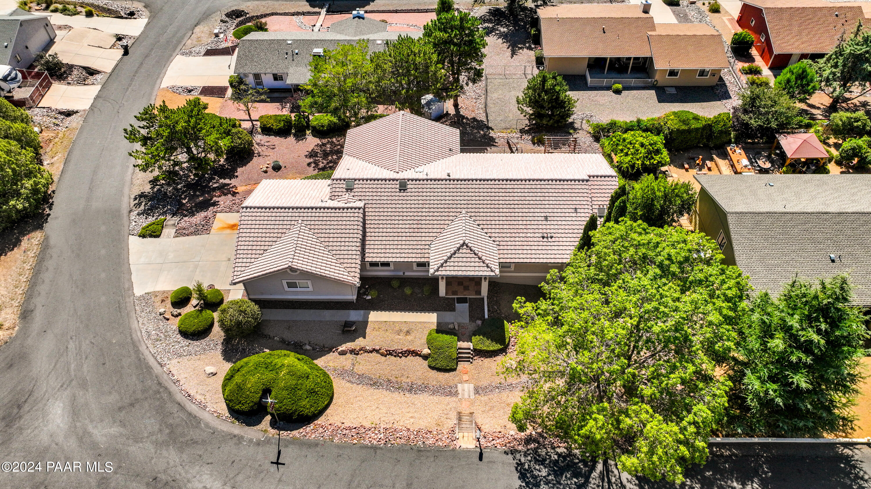 10695 Straight Arrow Road Dewey, AZ 86327 - Photo 5 of 50 5-Aerial Birds Eye 2