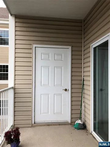 a view of front door