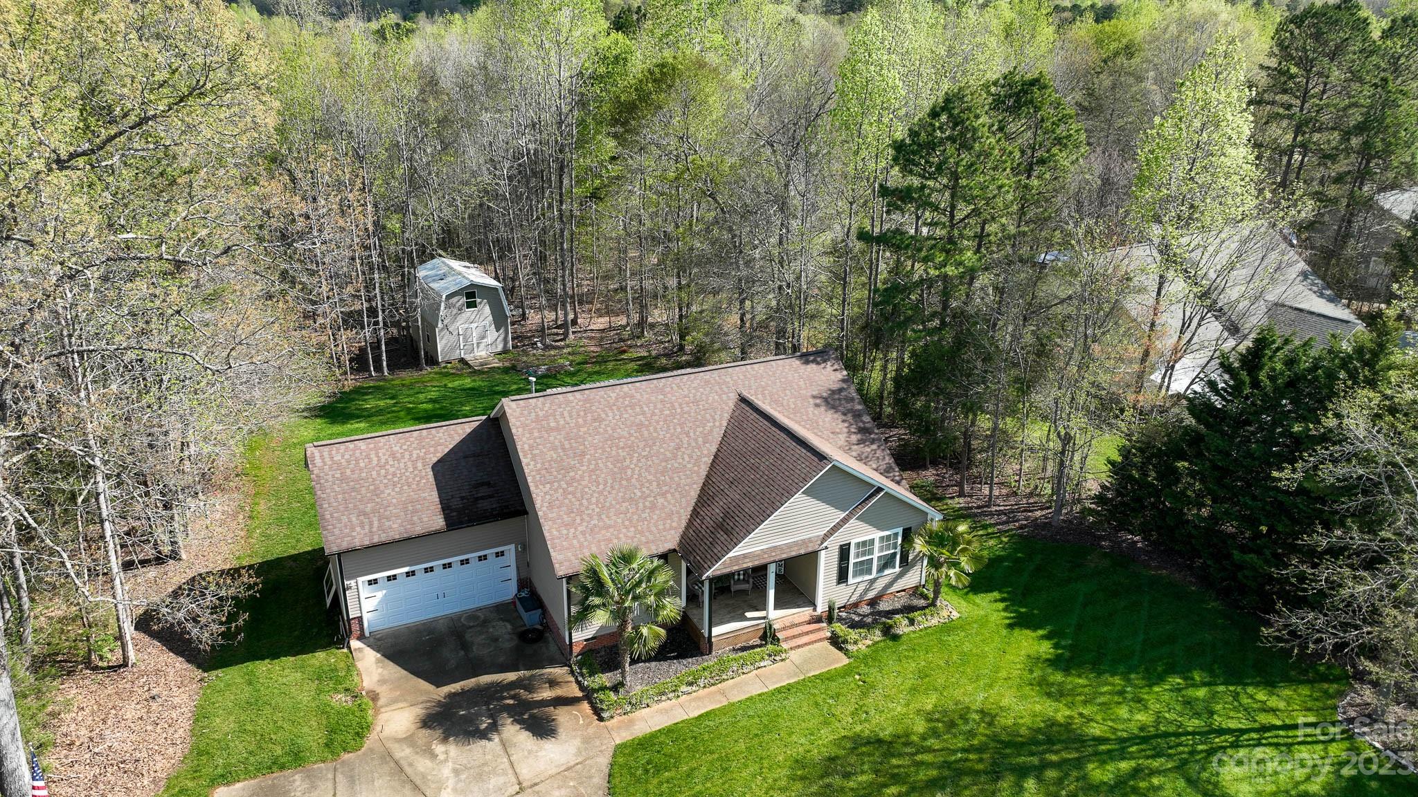 1503 George Dunn Road Rock Hill, SC 29730 - Photo 20 of 21 a aerial view of a house with yard porch and furniture