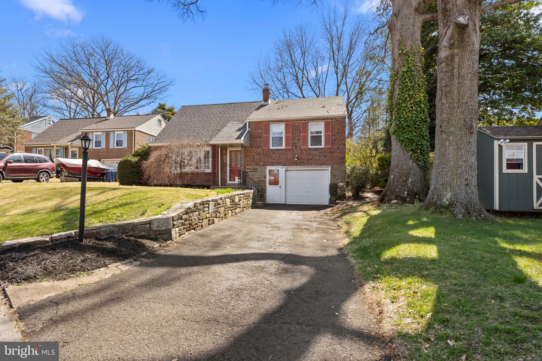 211 Rolling Hill Road Elkins Park, PA 19027 - Photo 41 of 41 a front view of a house with a yard