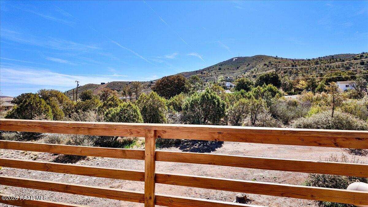 1508 Wells Fargo Road Prescott, AZ 86303 - Photo 19 of 29 19-View From Upstairs Balcony Deck