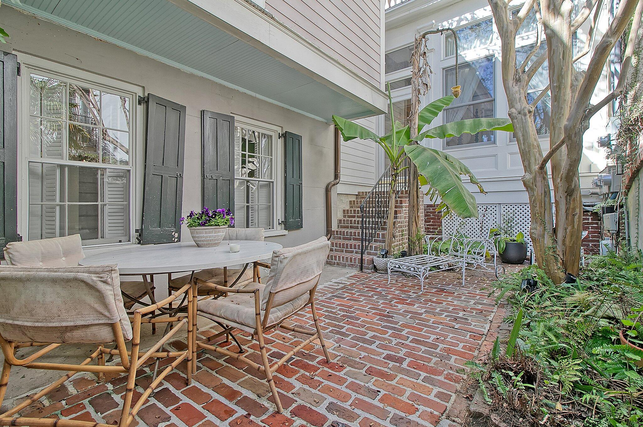 105 Bull Street, Unit A Charleston, SC 29401 - Photo 29 of 45 Back Courtyard