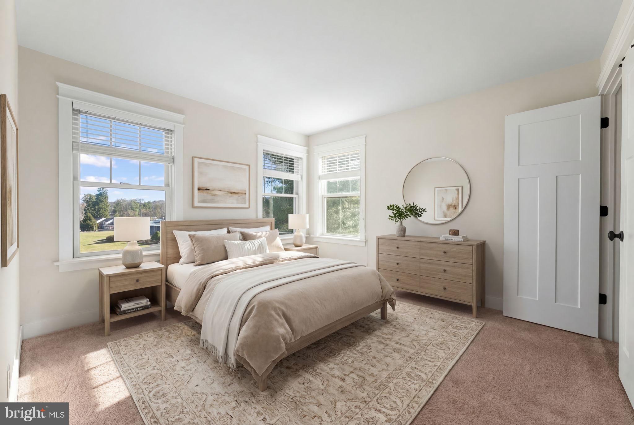 129 Conestoga Road Malvern, PA 19355 - Photo 50 of 69 a bed room with a bed window and a dresser