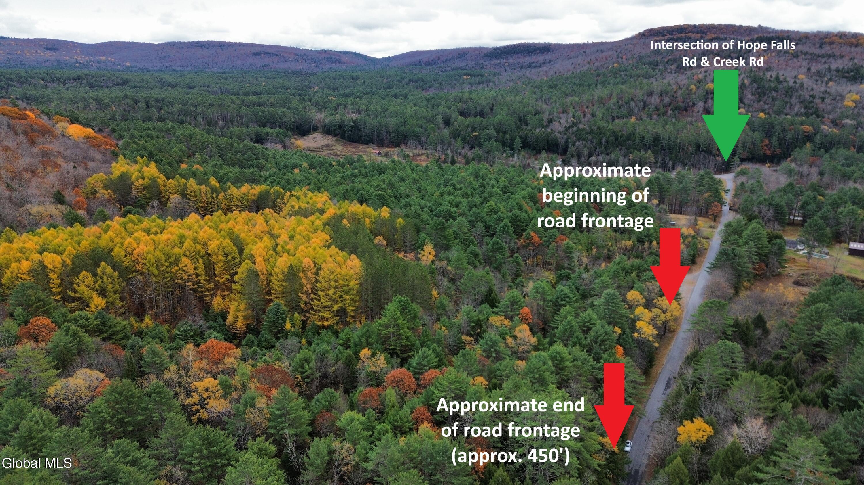 359 Creek Road Hope, NY 12134 - Photo 2 of 12 aerial with notes