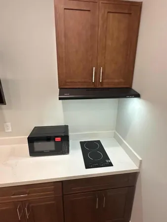 a close view of utility room