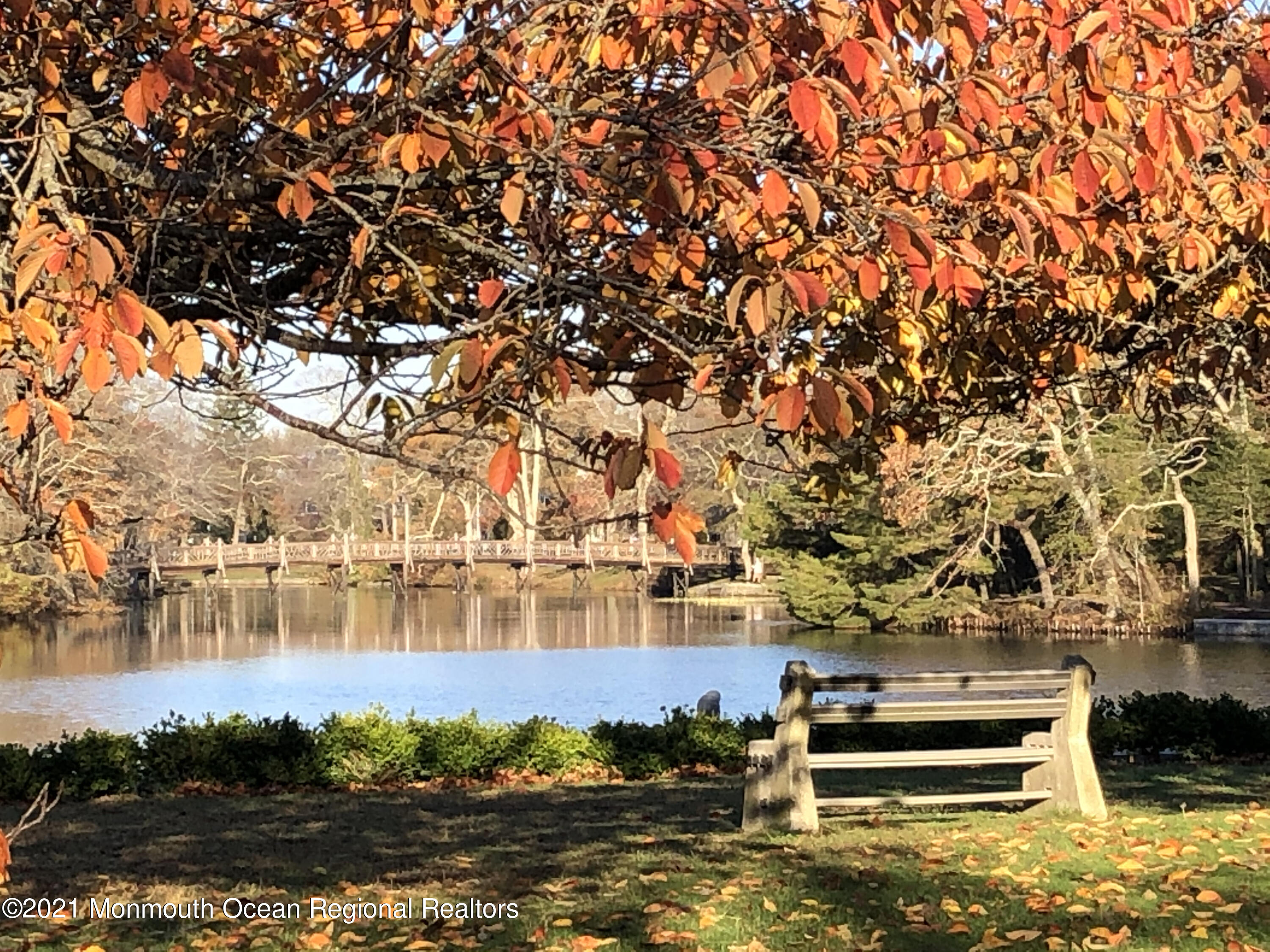121 Walnut Drive Spring Lake Heights, NJ 07762 - Photo 43 of 44 a view of a lake with houses