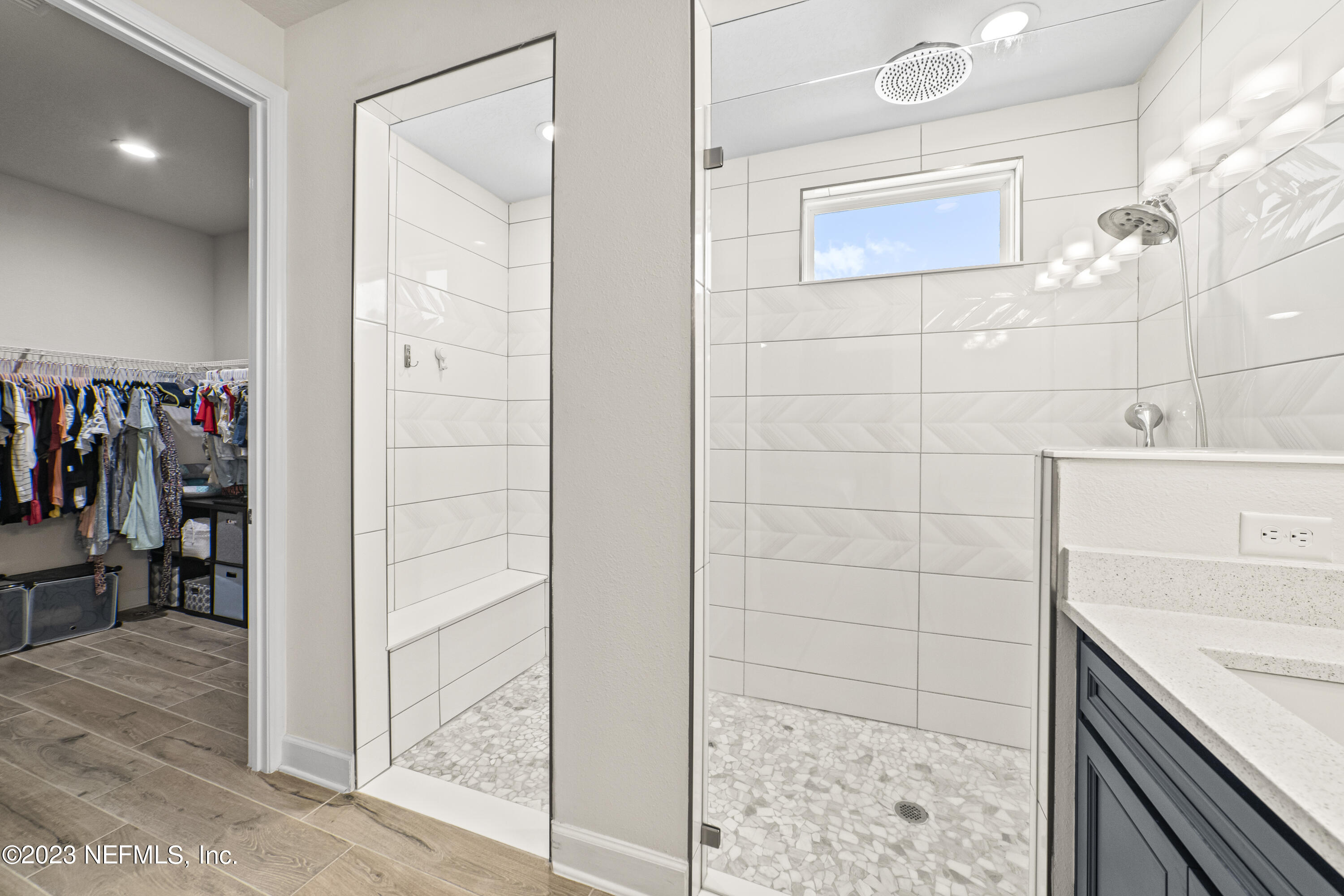 855 Flach Drive St. Johns, FL 32259 - Photo 27 of 50 a bathroom with a shower