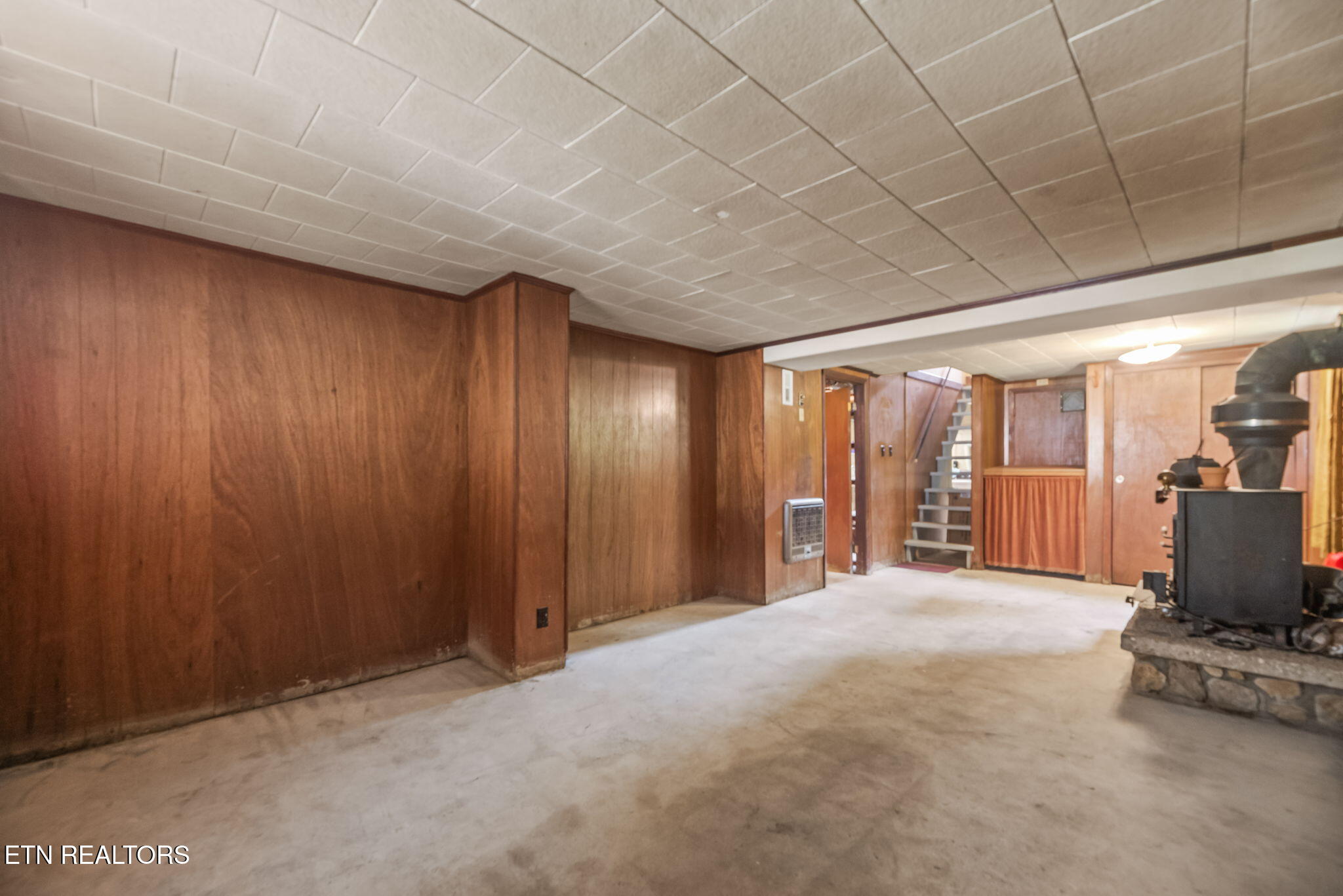 6109 Magazine Road Knoxville, TN 37920 - Photo 23 of 30 23 Rec Room View from Carport Door