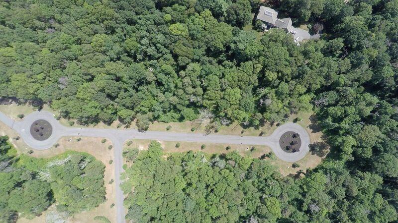 6 Rockhill Road Sandwich, MA 02563 - Photo 3 of 3 an aerial view of a house with a yard and tree s