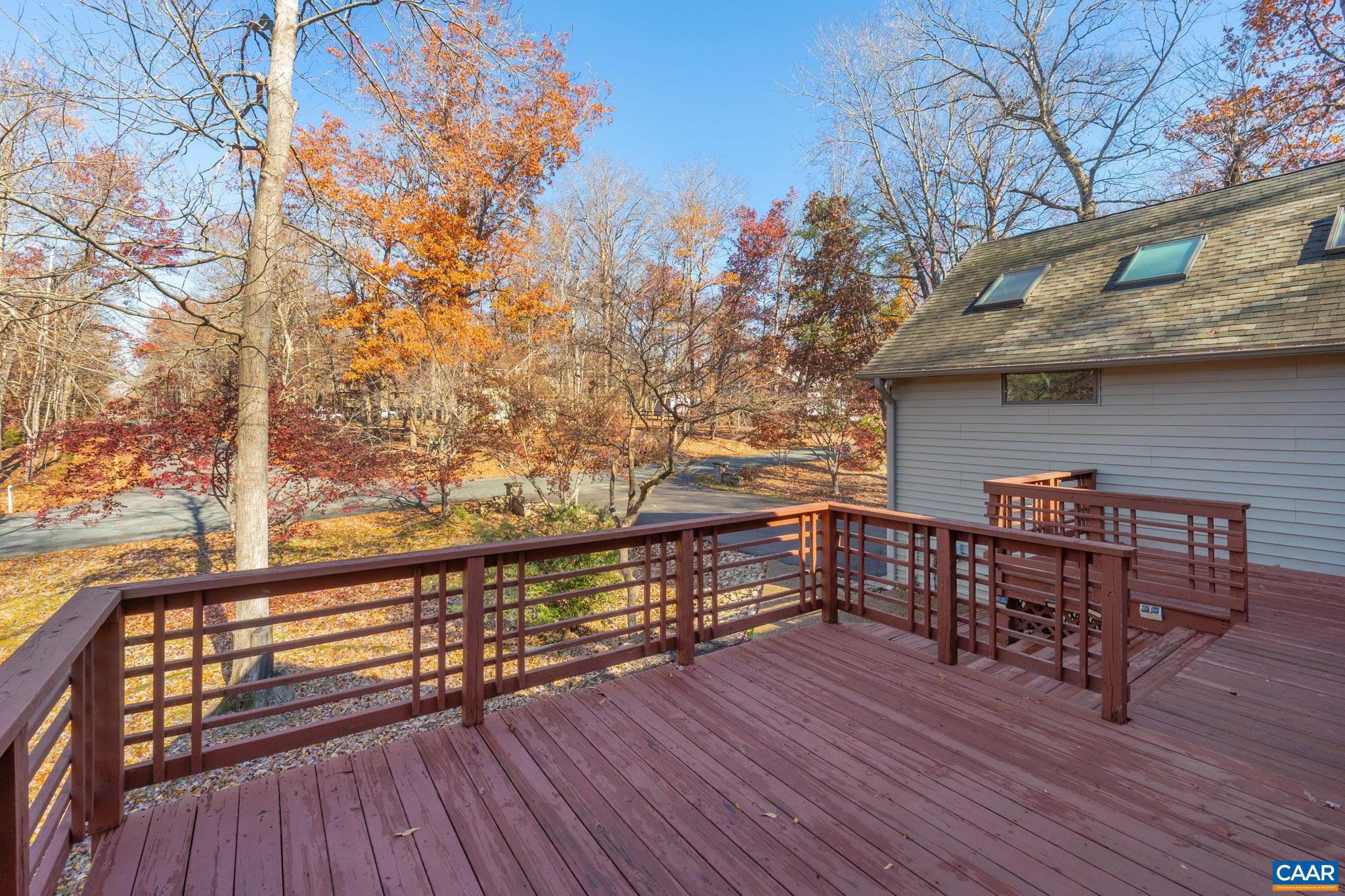 30 Colonial Road Palmyra, VA 22963 - Photo 3 of 30 a balcony with wooden floor and bench