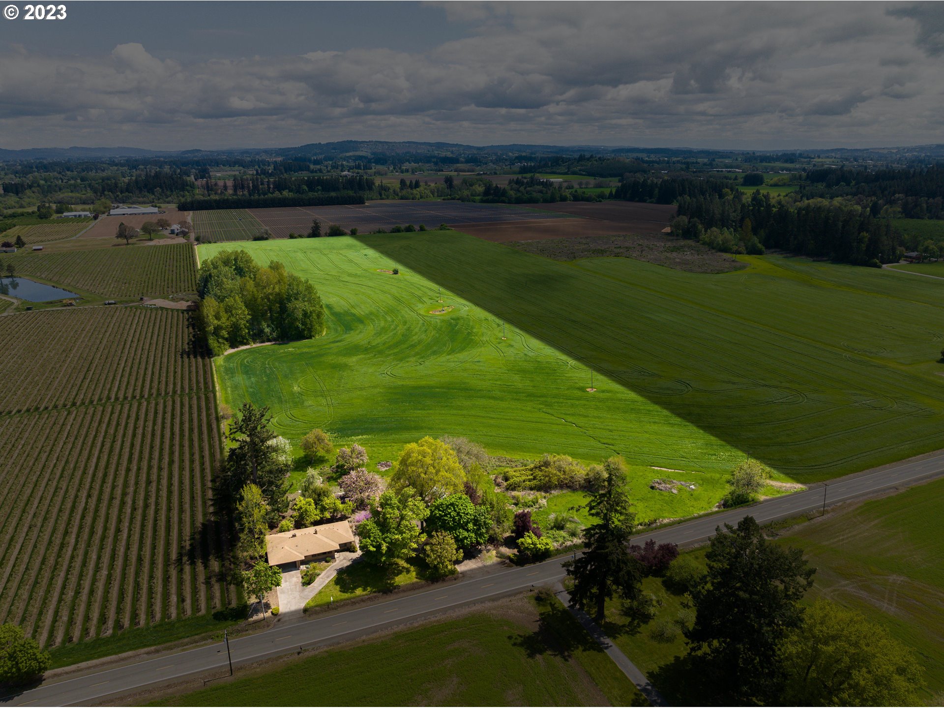 6300 Southwest Minter Bridge Road Hillsboro, OR 97123 - Photo 4 of 32 a view of a golf course with a lake