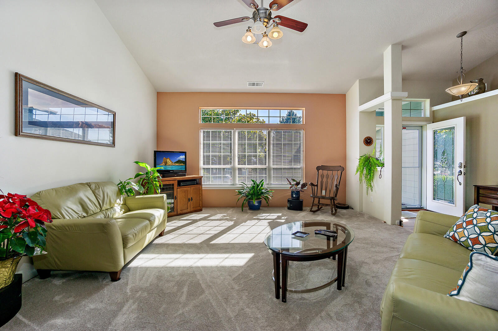 890 Ridgeview Drive Eagle Point, OR 97524 - Photo 7 of 35 a living room with furniture and a large window
