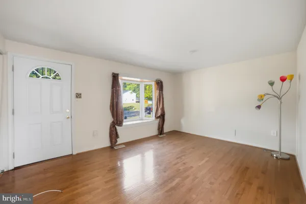 wooden floor in an empty room