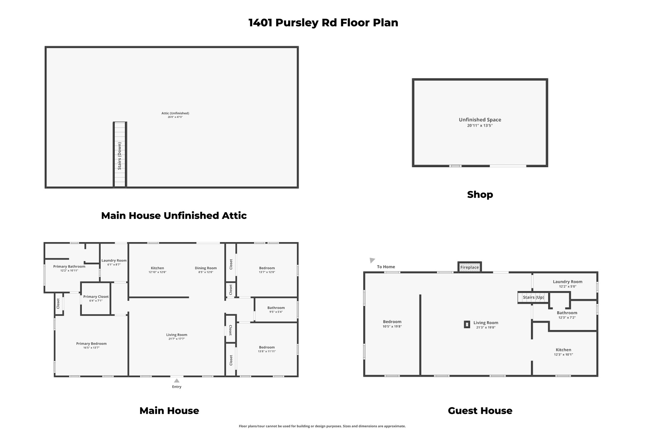 1401 Pursley Road Dripping Springs, TX 78620 - Photo 35 of 35 View of floor plan / room layout