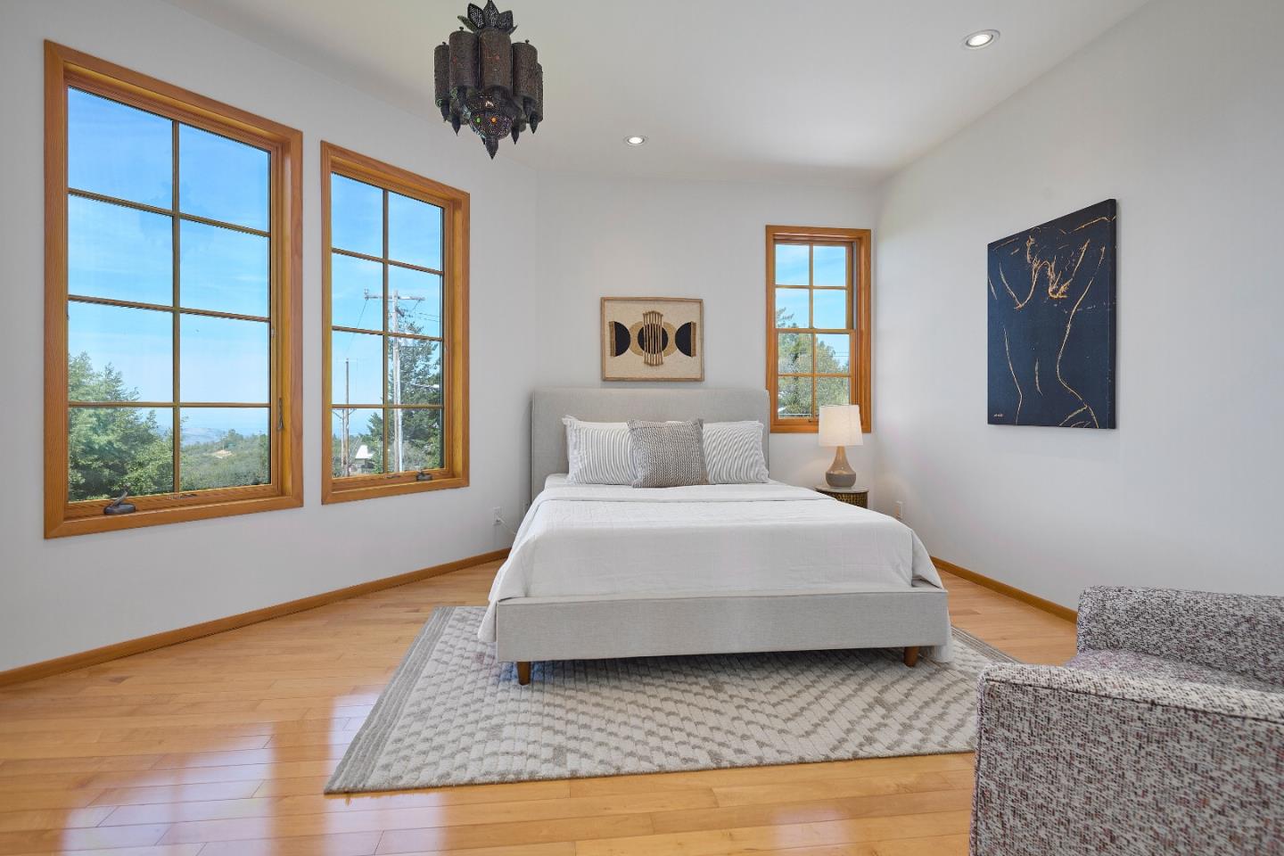 17035 Bohlman Road Saratoga, CA 95070 - Photo 16 of 27 a bedroom with a bed and window