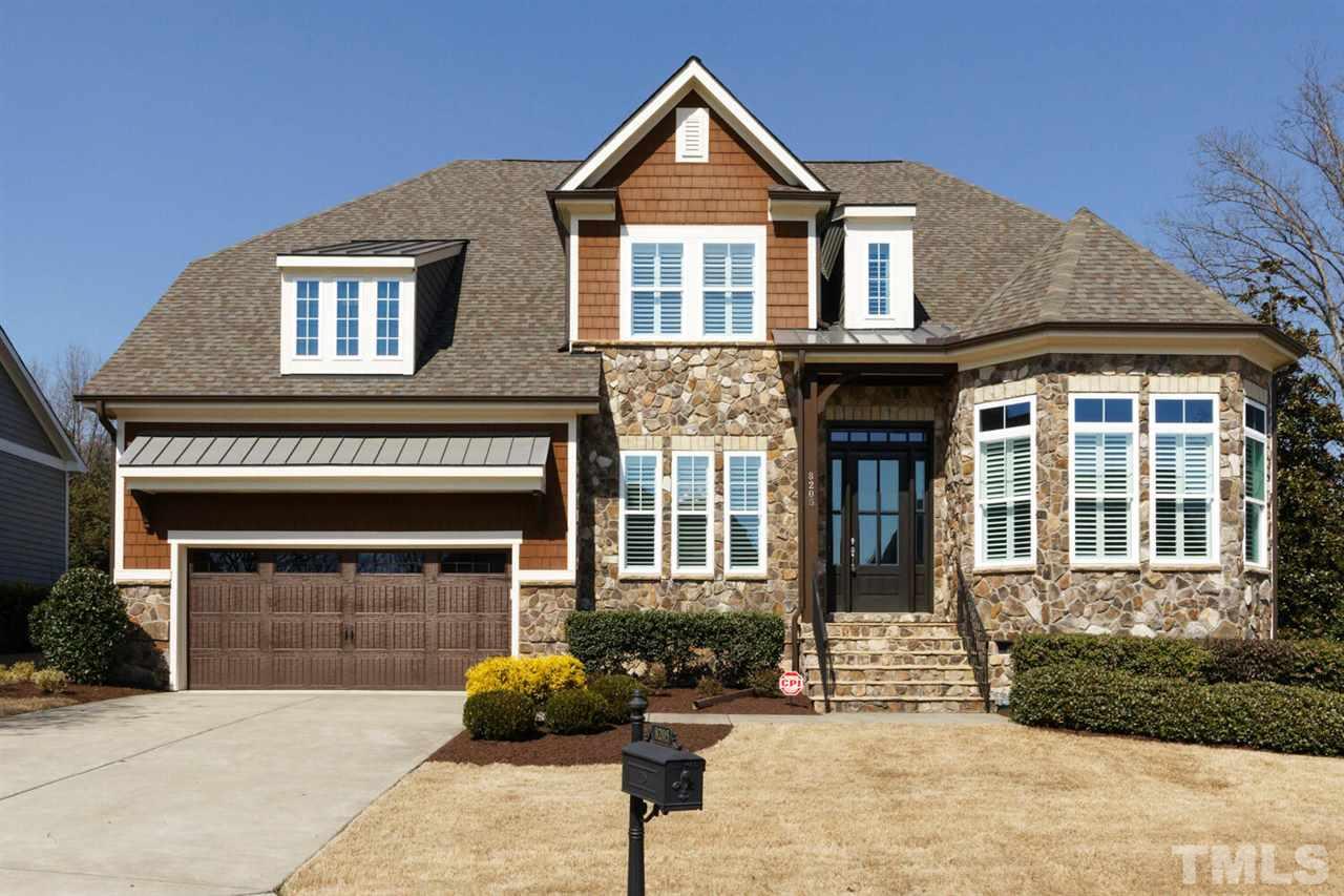 8205 Cranes View Place East Raleigh, NC 27615 - Photo 1 of 30 a front view of a house