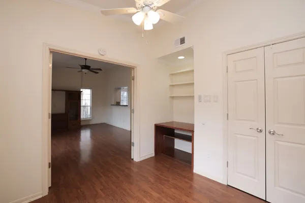 wooden floor in an empty room