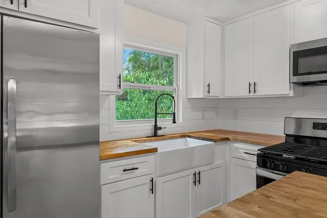 a view of a small space