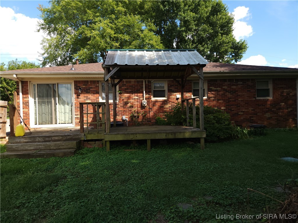 7955 Clover Valley Road Ramsey, IN 47166 - Photo 23 of 25 Back yard