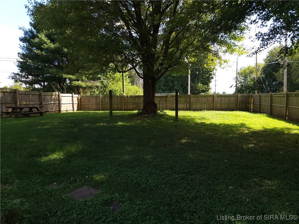 7955 Clover Valley Road Ramsey, IN 47166 - Photo 24 of 25 Back yard