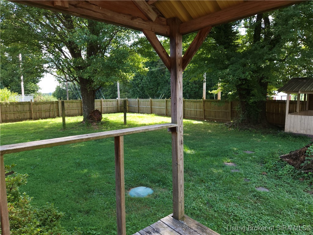 7955 Clover Valley Road Ramsey, IN 47166 - Photo 25 of 25 Back yard