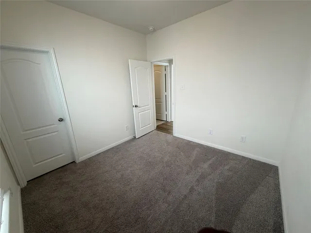 a view of empty room